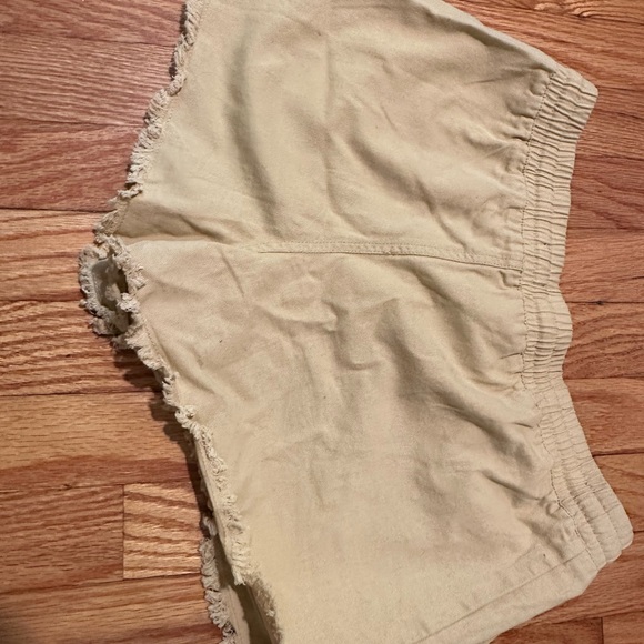 NEW Volcom STRUTIN STONE SHORT Hazelnut COTTON cut off elastic - Picture 7 of 7